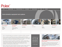 Tablet Screenshot of polex.com.au